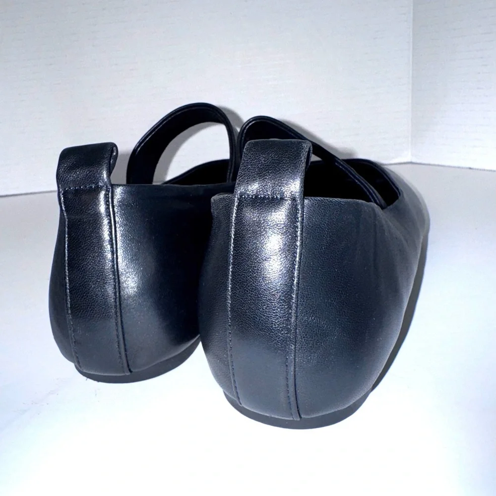 Tony Bianco Hawaii Black Mary Jane Flats 9.5